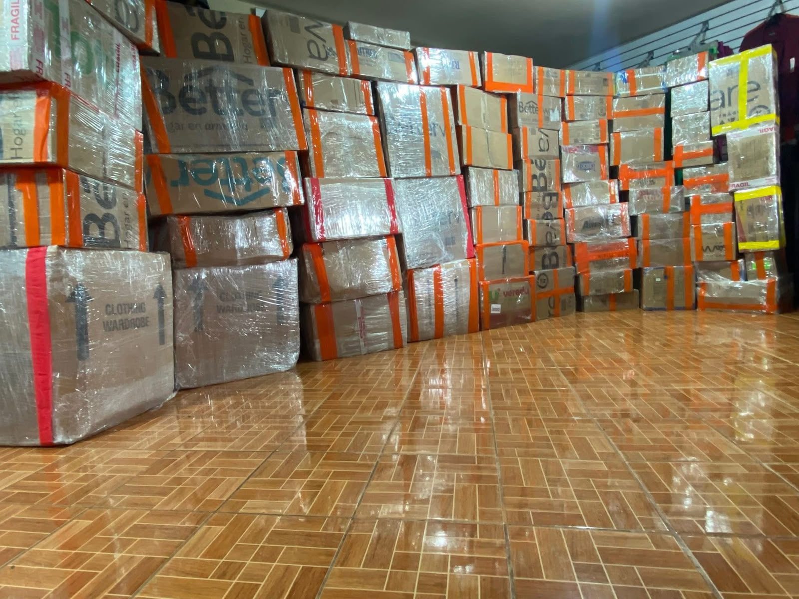Cajas CAVHICO preparadas en volumen
